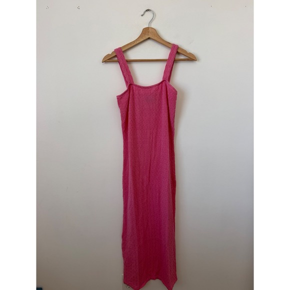 Dresses & Skirts - Boutique Pink Textured Maxi Dress – Sleeveless – Women's XL – New